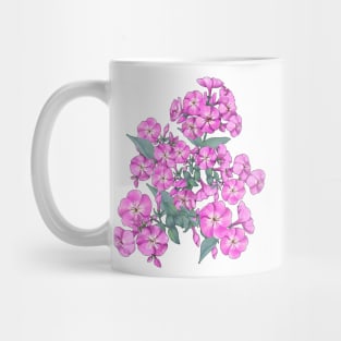 Pink Phlox - Bouquet of beautiful Phloxes Mug